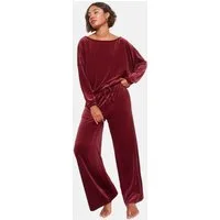 Friends Like These Pyjama Friends Like Samt-Pyjama, Regular (2 tlg)