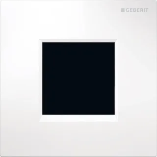 Geberit Abdeckplatte Typ 30 zu UR-Strg. weiß / glanzchrom / weiß, 243271KJ1 243271KJ1