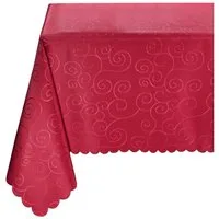 Beautex Tischdecke Damast Ornamente bügelfrei fleckenabweisend pflegeleichte Tischwäsche (1-tlg)