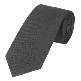 seidenfalter - Trauer Krawatte 7,0-7,5cm schwarz - Gr. - OS