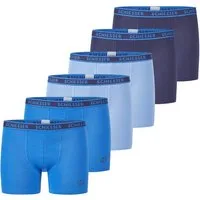 Schiesser Retro Boxer 6er Pack Kids Boys 95/5 Organic Cotton (Spar-Set, 6-St) Retro Short / Pant - Baumwolle - ohne Eingriff