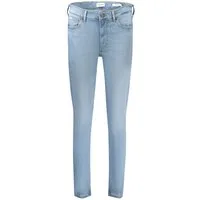 GUESS JEANS 5-Pocket-Jeans Damen Skinny Jeans Blau mit 5 Taschen und Logo - Moderner Look
