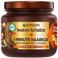 GARNIER Haarkur Garnier Wahre Schätze 1-Minute Haarkur Honig Schätze