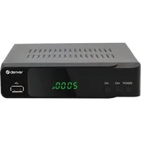 Denver DVBS-206HD SAT-Receiver (Satellitenreceiver, HDMI & SCART, USB, Full HD 1080P, Medienwiedergabe)