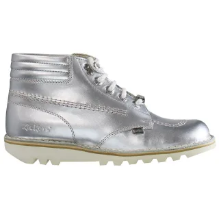 Kicker Throwback -Knöchel Damen Silberstiefel