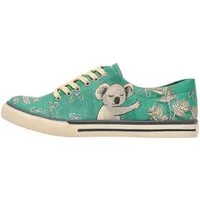 DOGO Classic Schnürsneaker Koala Hug Damen Sneaker Sneaker Handgefertigt