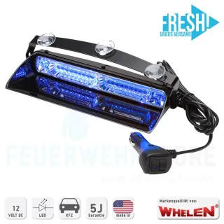 Whelen Scheibenblitzer Avenger II Dual Series LED - 3-farbig (blau,gelb,weiß) keine