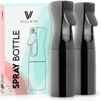 Villkin Sprühflasche, Wasserstäuber, Pflanzensprüher, (2-tlg), Für Haushalt, Haarstyling, Hundedusche, Kunst, Pflanzen befeuchtung