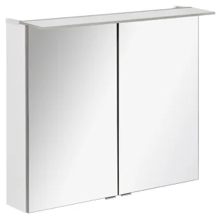 Fackelmann Spiegelschrank B.perfekt 80x69,5x23,5,Weiß,2T,Box, 84113 84113