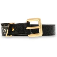 Guess Synthetikgürtel Leather Belt H20 aus echtem Leder