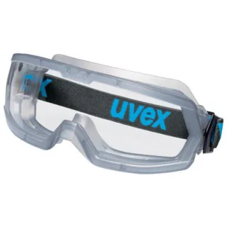 uvex hypervision Vollsichtbrille beschlagfrei beschichtet grau/transparent - 9321614