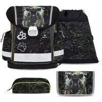 Belmil Schulranzen Classy Ergonomisch Set (4-tlg., Schulranzen Set 4 tlg)