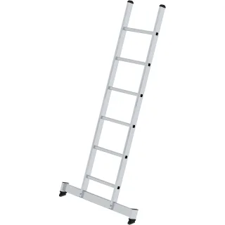 Munk Sprossen-Anlegeleiter mit nivello®-Traverse - 010306