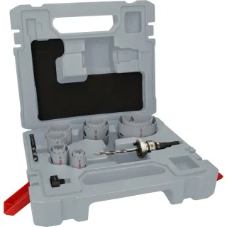 Bosch PRO Multi Material Lochsäge Q-Lock Aufsteckhalter ø 22,29,35,44,51,64 - 10 teiliges Set - 2608901550