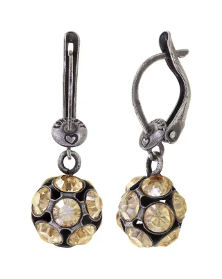 konplott - Ohrringe - Disco Balls beige/braun