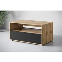 Home affaire Couchtisch Kenia (1-St), Rechteckiger Kaffeetisch, 90x55 cm, mit offenem und geschlossenem Fach
