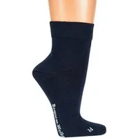 FussFreunde Kurzsocken 2 Paar Gesundheitssocken EXTRA-BREIT Kurzschaft bequem-weite Socken (2 Paar) für geschwollene oder verbundene Füße und Diabetiker geeignet