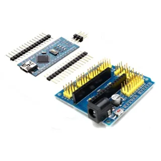 NANO Expansion Board + ATmega328P Nano V3 Improved Version Geekcreit for Arduino - products that work with official Ardu