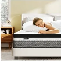 Taschenfederkernmatratze 160 x 200cm, mit Comfort Memory-Schaum Schicht, Bednew, 31 cm hoch, Druckentlastung, Temperaturausgleichend, 101 Nächte Probeschlafen