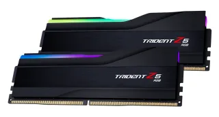 G.Skill Trident Z5 RGB schwarz UDIMM 64GB Kit | f5-6000j2836g32gx2-tz5rk | DDR5-6000 - CL28-36-36-96