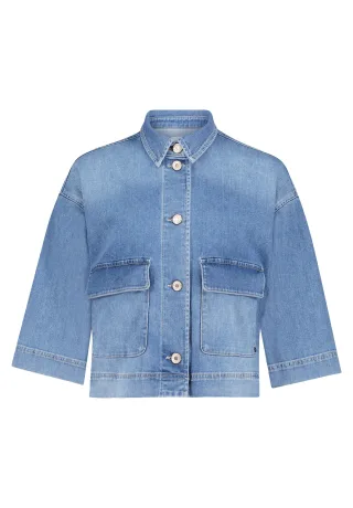 Betty & Co - Jeansjacke Light Blue Denim - Gr. - 44