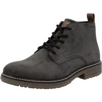 Rieker Schnürstiefelette Schnürboots, Workerboots, Profilsohle, mit Anziehlasche
