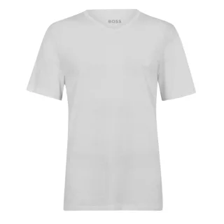 Boss - T-Shirt für Herren, V-Ausschnitt (3er-Pack) (Weiß)
