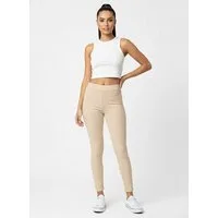 Kendindza Collection Stretch-Hose Skinny Damen Jegging Stretch Stoffhose High Waist Damen elegant Weiches Material - Skinny Jeggings elastisch