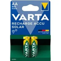 VARTA Wiederaufladbare AA Akkus 2 Stück, 800 mAh, ideal für Akku