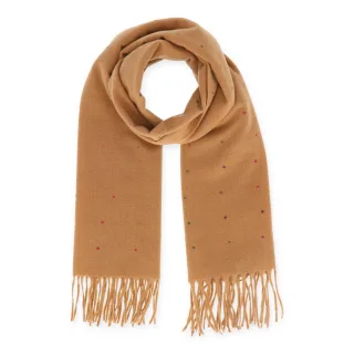Halsüberkopf Accessoires - 65x180 Schal Colorful Sprinkles camel - Gr. - OS