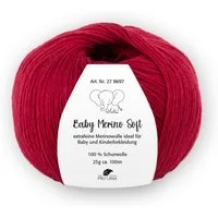 Pro Lana Baby Merino soft Häkelwolle, 100 m (Baby Merino Soft Wolle, zartes Gefühl auf der Babyhaut), 25 g