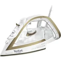 Tefal Dampfbügeleisen Tefal FV8042 PUREGLISS Bügeleisen/Dampfbügeleisen Weiss-Gold