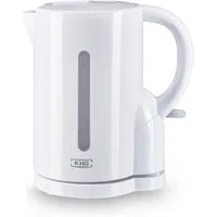 KHG Wasserkocher WK-170 W weiß aus Metall & Kunststoff, 1,7 Liter Fassvermögen, 1.7 l