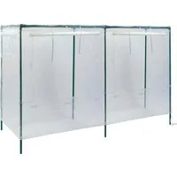 Vitavia Pflanzenschutzdach Hochbeetabdeckung eckig L, BxTxH: 55x158x105 cm