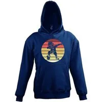 Youth Designz Kapuzenpullover Dab Fussball Kinder Hoodie Pullover mit trendigem Frontprint
