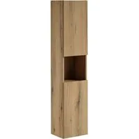 Lomadox Hochschrank NEWPORT-56-OAK in Eiche, grifflos