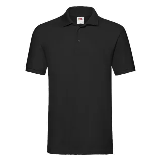 Fruit of the Loom - "Premium" Poloshirt für Herren (Schwarz)
