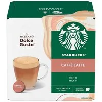 Starbucks Kaffee, Starbucks Caffe Latte by Nescafe Dolce Gusto 12 Kapseln Packung 121,2g
