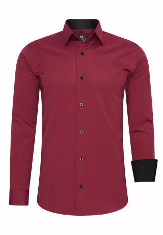 Business Hemd S - 6XL Slim Fit Premium Cotton-Stretch