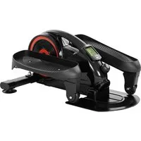 Arebos Multitrainer Heimtrainer Mini Ellipsentrainer Fitness Sport Display + APP, (Stück), Stufenlos einstellbarer Spannungsregler