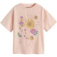Next Paillettenshirt Oversized Fit T-Shirt mit Pailletten (1-tlg)