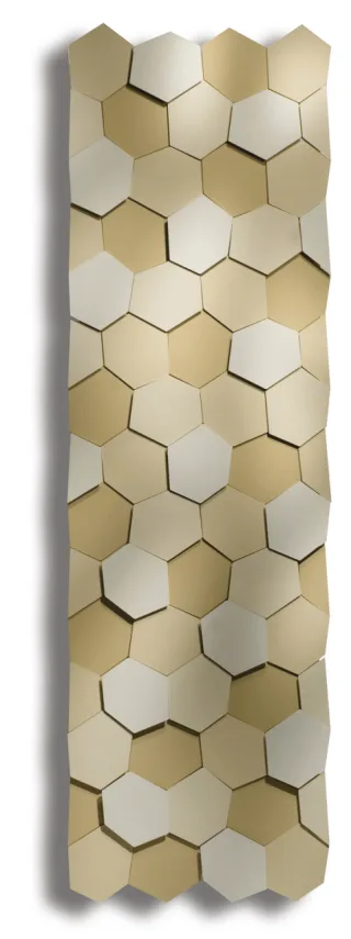 Caleido honey einlagig Badheizkörper B: 650 mm x H: 2200 mm FHONE2200-1001