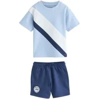 Next T-Shirt & Shorts Kurzärmeliges T-Shirt und Shorts im Set (2-tlg)