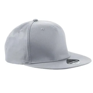 Beechfield - Snapback Mütze Rapper (Hellgrau)