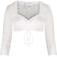 Goldschmidt Trachten Dirndlbluse Dirndlbluse Rosalie weiß