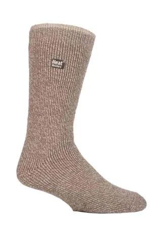 Herren-Wintersocken aus Merinowolle mit verstärkter Ferse und Spitze