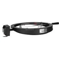 Drehspieß LetzQ Spit, 18", 5-teiliges Set, Grillspieß edelstahl, für Big Green Egg Large