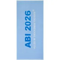 Egeria Strandtuch ABI 2026, Frottier (Packung, 1-St), 75x180 cm, "ABI 2025-Alles in trockenen Tüchern"