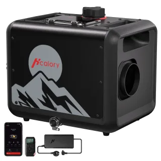 HCALORY TB MAX 8KW Diesel Heater All in One 7.5L Diesel Air Heater 220/12/24V Parking Heater with App Control CO Alarm W