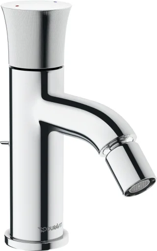 Duravit White Tulip Einhebel-Bidetmischer Chrom Hochglanz 48x144x168 mm - WT2400001010 WT2400001010
